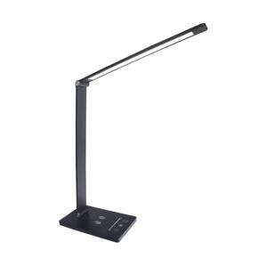 LED Stolní lampa s bezdrátovým nabíjením VARIO LED/5W/230V 3000-6000K černá