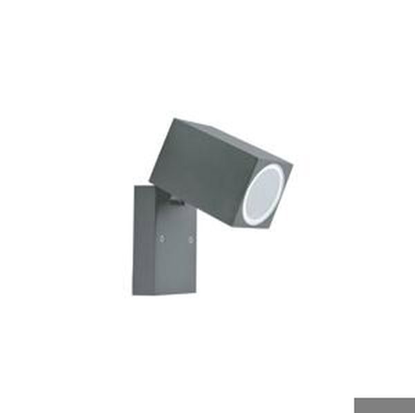 Venkovní nástěnné svítidlo 1xGU10/35W/230V IP44 šedá