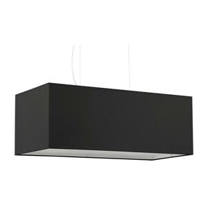 SL.0780 - Lustr na lanku SANTA BIS 3xE27/60W/230V 80 cm černá