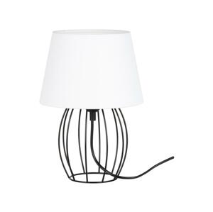 7665104 - Stolní lampa MANGOO 1xE27/40W/230V bílá/černá