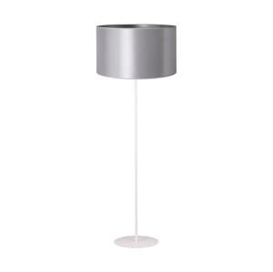 Stolní lampa CANNES 1xE27/15W/230V 45 cm stříbrná/bílá