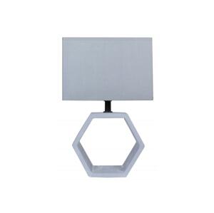 Stolní lampa VIDAL 1xE27/40W/230V šedá