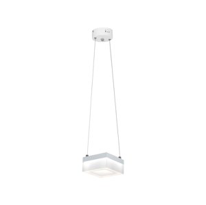 LED Lustr na lanku CUBO LED/12W/230V čtverec