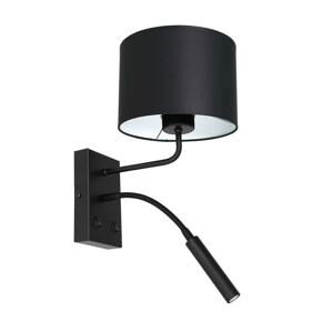 Nástěnná lampa ARDEN 1xE27/60W+1xG9/8W/230V černá/bílá