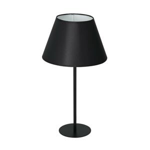 Stolní lampa ARDEN 1xE27/60W/230V pr. 30 cm černá/bílá