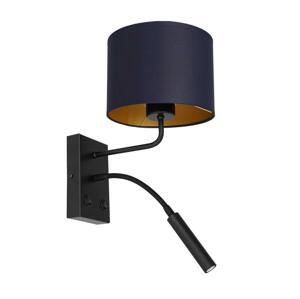 Nástěnná lampa ARDEN 1xE27/60W+1xG9/8W/230V fialová/zlatá