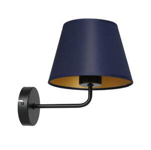 Nástěnná lampa ARDEN 1xE27/60W/230V fialová/zlatá