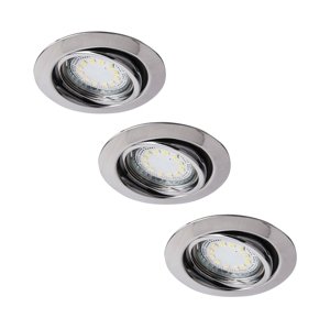 Rabalux Rabalux 1050 - SADA 3xLED Podhledové svítidlo LITE 3xGU10-LED/3W/230V