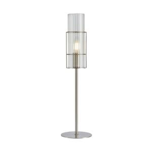 Markslöjd Markslöjd 108557 - Stolní lampa TUBO 1xE14/40W/230V 50 cm lesklý chrom/čirá