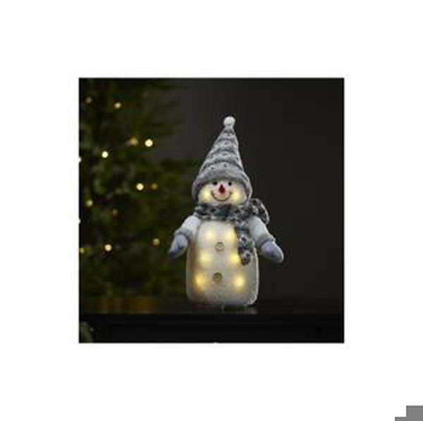 Eglo Eglo 411222 - LED Vánoční dekorace JOYLIGHT 8xLED/0,06W/3xAA šedá