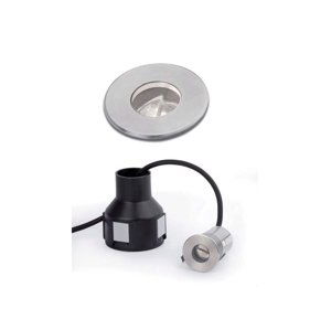 FARO Barcelona FARO 70462N - LED Venkovní nájezdové svítidlo CURTIS LED/2W/230V IP67