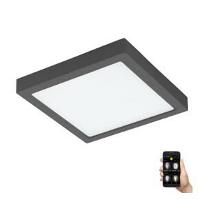 Eglo Eglo 33578- LED Stmívatelné koupelnové svítidlo ARGOLIS-C 22W/230V IP44 antracit