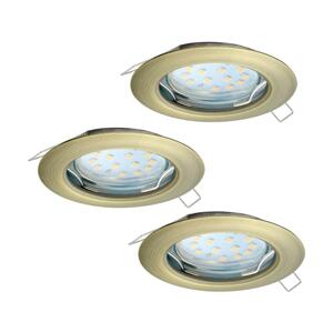 Eglo Eglo 94238 - SADA 3x LED Podhledové svítidlo PENETO 3xGU10-LED/3W/230V