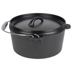 GRILLMEISTER Litinový hrnec s pokličkou Dutch Oven, 4