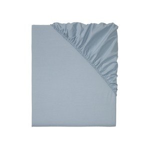 LIVARNO home Napínací prostěradlo Renforcé, 180–200 x (modrá)