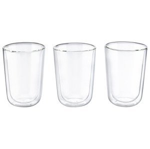 ERNESTO® Termo sklenice, 2dílná / 3dílná (cappuccino/kulaté)