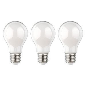 LIVARNO home Filamentová LED žárovka (E27, mléčná, 3 kusy)
