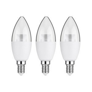 LIVARNO home LED žárovka (4,9 W E14 svíčka transparentní)