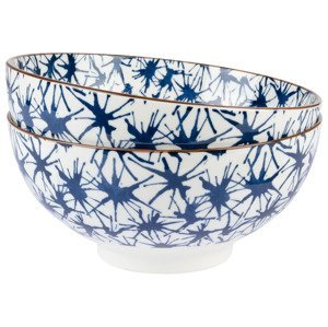 Sada Poke bowl, Ø 20 cm, 2dílná, modrá