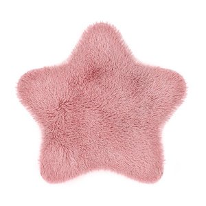 Domarex Kožešina Soft Star Plush růžová, 60 x 60 cm