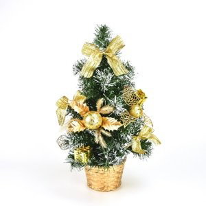 Vánoční stromek Vestire zlatá, 35 cm