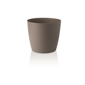 Gardenico Květináč Ella Twist 'n' Roll taupe, 30 cm