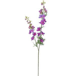 Umělé Delphinium tmavě fialová, 98 cm