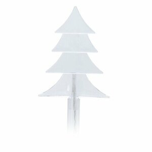 Venkovní vánoční osvětlení Stromek, 5 ks, 15 LED teplá bílá, s časovačem