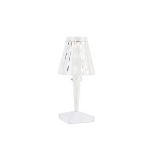 Stolní lampa transparentní včetně LED IP54 dobíjecí - Crystal