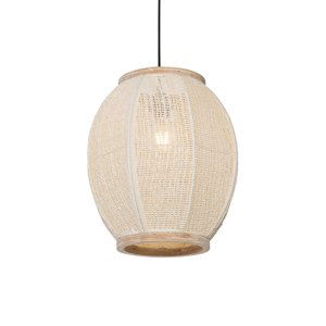 Orientální závěsná lampa natural 35 cm - Rob