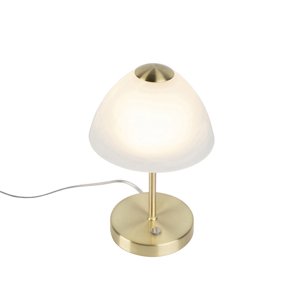 Designová stolní lampa zlatá stmívatelná včetně LED - Joya