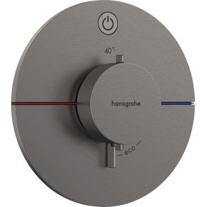 Sprchová baterie Hansgrohe ShowerSelect Comfort S bez podomítkového tělesa kartáčovaný černý chrom 15553340