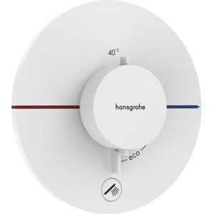 Sprchová baterie Hansgrohe ShowerSelect Comfort S bez podomítkového tělesa matná bílá 15562700