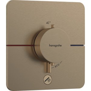 Sprchová baterie Hansgrohe ShowerSelect Comfort Q bez podomítkového tělesa kartáčovaný bronz 15589140