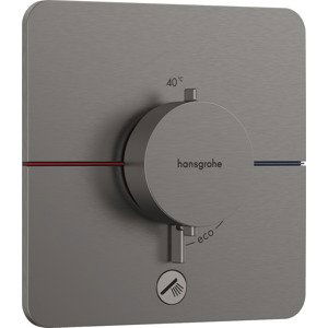 Sprchová baterie Hansgrohe ShowerSelect Comfort Q bez podomítkového tělesa kartáčovaný černý chrom 15589340