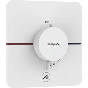 Sprchová baterie Hansgrohe ShowerSelect Comfort Q bez podomítkového tělesa matná bílá 15589700