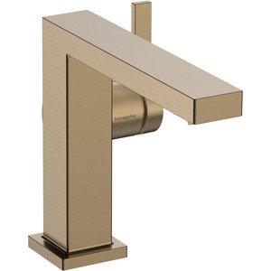 Umyvadlová baterie Hansgrohe Tecturis E s výpustí kartáčovaný bronz 73023140