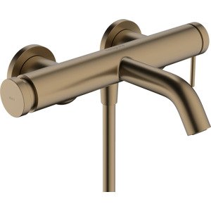 Vanová baterie Hansgrohe Tecturis S bez sprchového setu 150 mm kartáčovaný bronz 73422140