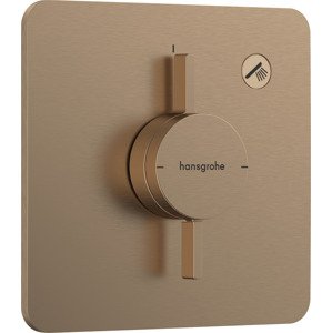 Sprchová baterie Hansgrohe DuoTurn Q bez podomítkového tělesa kartáčovaný bronz 75614140