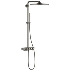 Sprchový systém Grohe Euphoria SmartControl na stěnu s termostatickou baterií Hard Graphite 26508A00