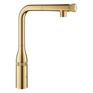 Dřezová baterie Grohe Essence SmartControl s otočným raménkem Cool Sunrise 31615GL0