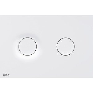 Ovládací tlačítko Alca Dot.Dot plast bílá-mat M1976