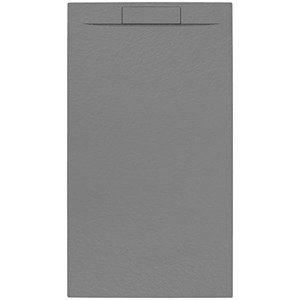 Sprchová vanička obdélníková SAT Fusion 100x80 cm litý mramor Gris SATFU10080GR