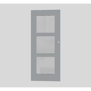 Interiérové dveře Naturel Estra 4 posuvné 80 cm šedá matná posuvné ESTRA4SM80PO