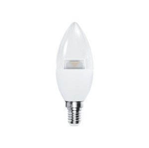 LIVARNO home LED žárovka (svíčka transparentní E14, 5,5 W)
