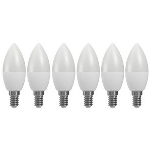 LIVARNO home LED žárovka, 6 kusů (svíčka E14)