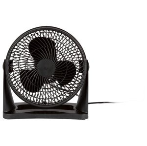 SILVERCREST® Stolní ventilátor Turbo STVT 21 B1, Ø 22 (černá)