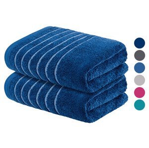 LIVARNO home Froté ručník, 50 x 90 cm, 2 kusy