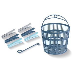 AquaPur Kolíčky na prádlo / Teleskopický košík n (košík / 50 kolíčků)