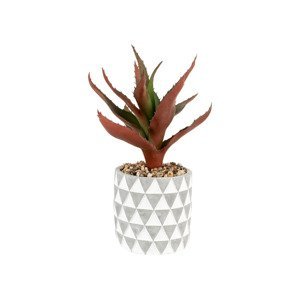 LIVARNO home Dekorační umělá rostlina v betonovém kvě (Agave)